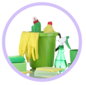 house cleaning supplies