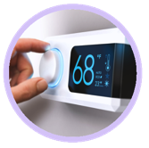 thermostat image, we do home checks